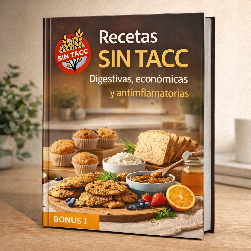 COMIDAS SIN LACTOSA / APTO SIBO + 6 BONUS DE REGALO