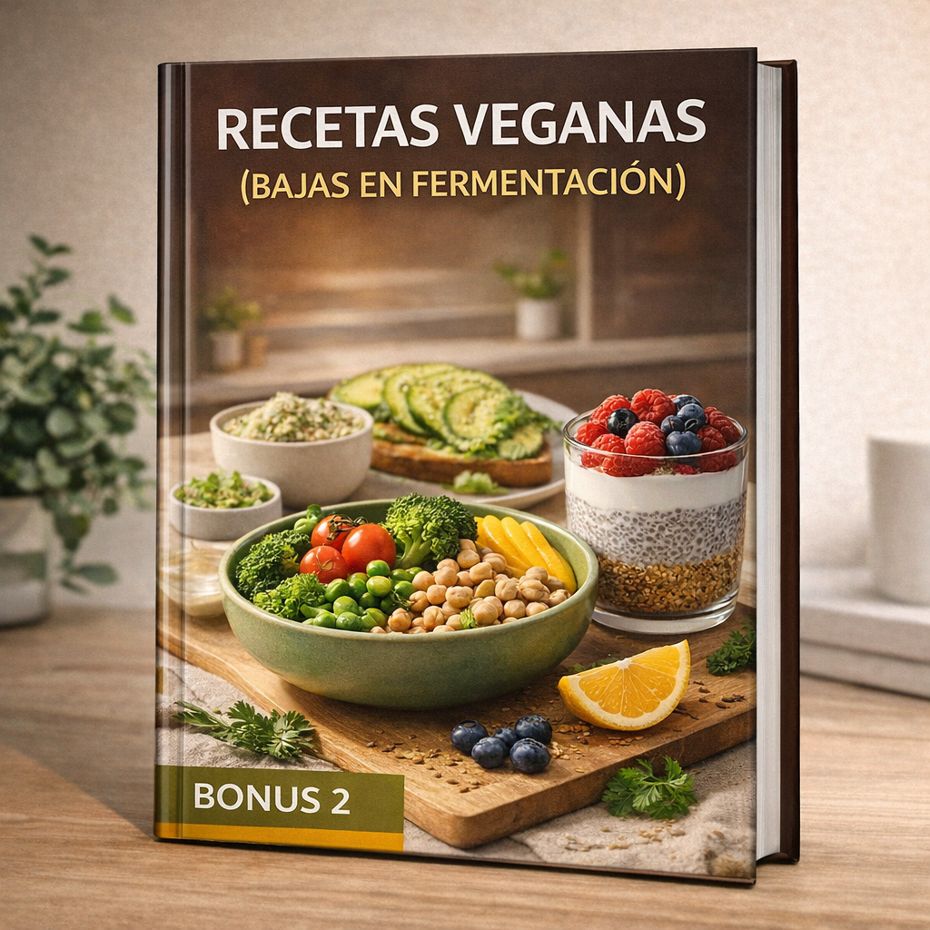 COMIDAS SIN LACTOSA / APTO SIBO + 6 BONUS DE REGALO